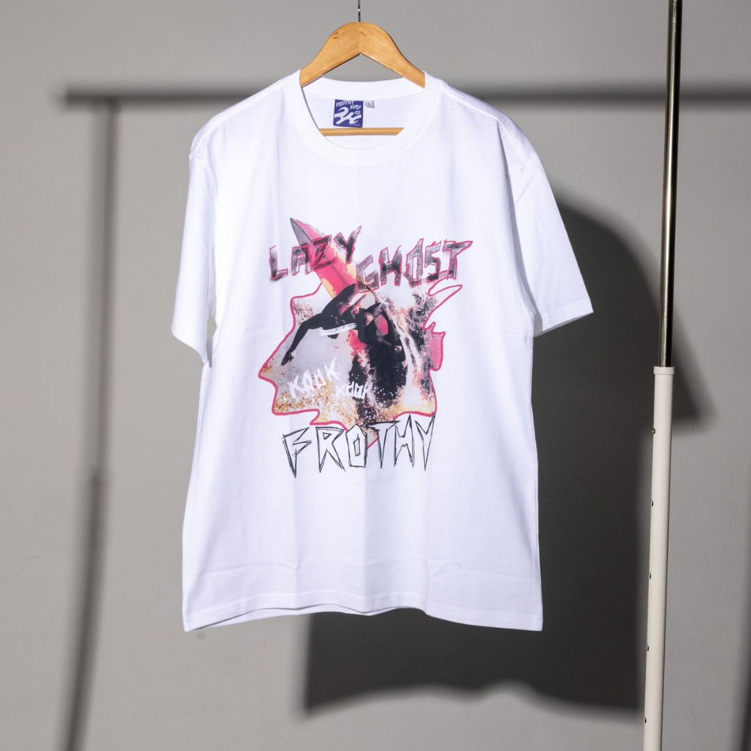 LAZY GHOST x FROTHY Tee
