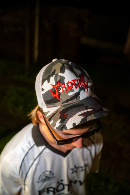 CAMO TRUCKER WHITE